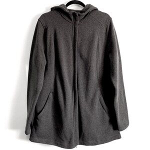 Lands’ End Fleece Zippered Hoodie